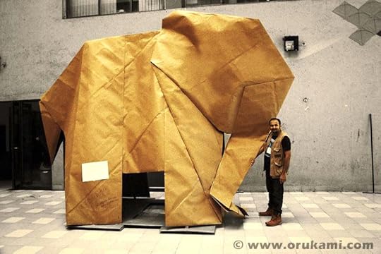 elephant by nick robinson, folded by himanshu agrawal