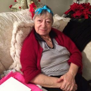 Mom winding down.