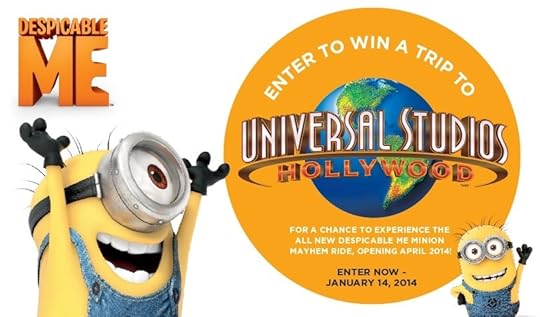 Universal Studios Hollywood Despicable Me Minion Mayhem April 2014