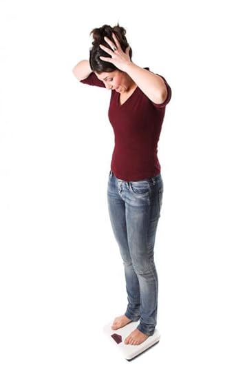 Woman on scales