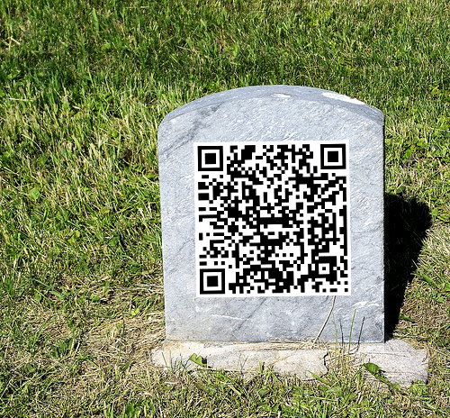 qr code headstone 2222