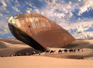 Desert Oil Tanker - Foto de Mark Rain