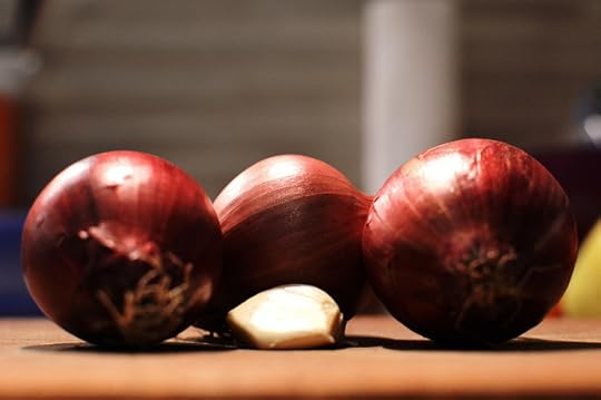 Rote Zwiebeln