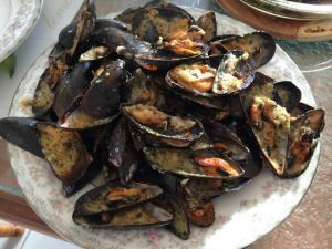 Baked Mussels