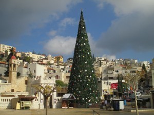 85-foot tree part of Christmas celebration in Nazareth