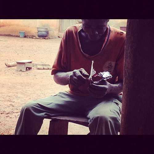 Split a Hershey's bar with some cocoa farmers. #whereamieating