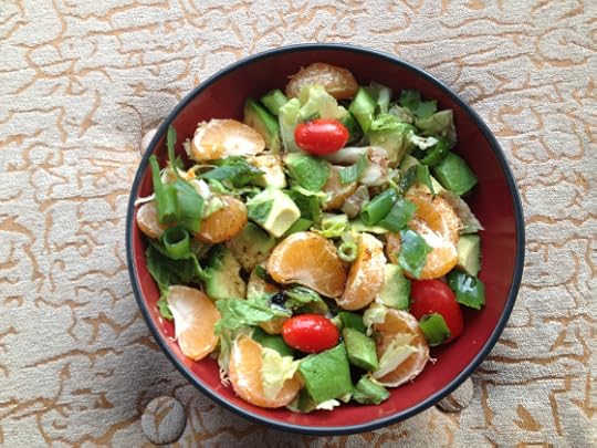 avocado mandarin salad