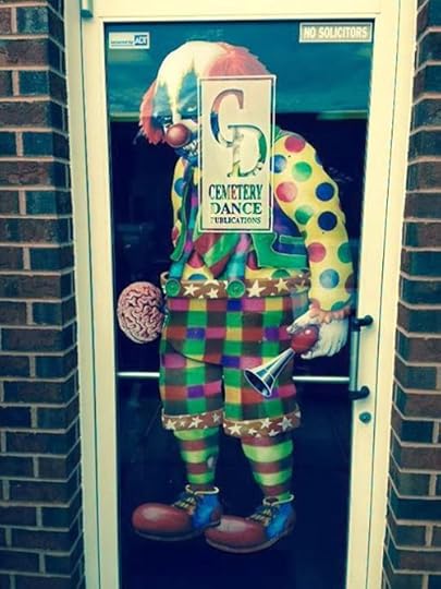 Cemetery Dance Door Clown