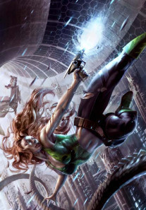 Only Superhuman cover art by Raymond Swanland