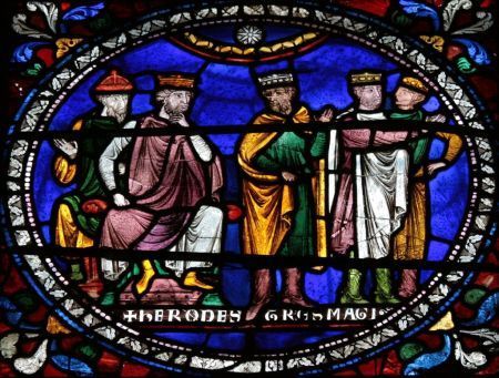 Herod Meets with the Magi 