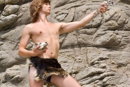 David in his loin cloth