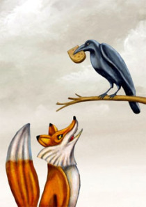 Crow and Fox