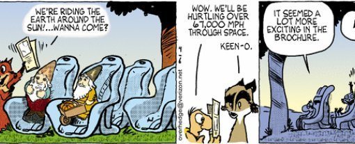 Over the Hedge Cartoon Strip