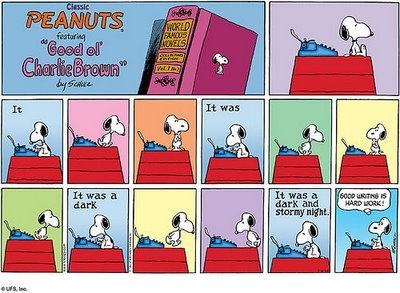Snoopy-hardwork