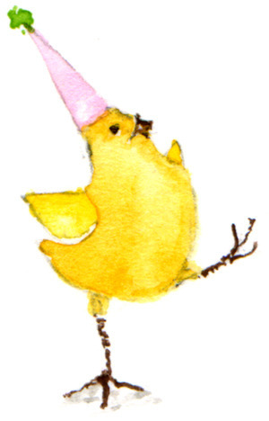 dancing chicken