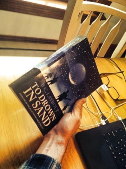 The hand stops a-tremble when the eyes read the words. 