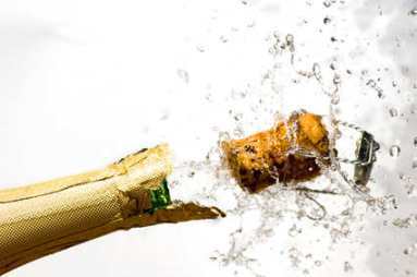 Champagne bottle