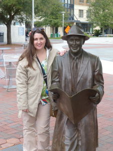 Johnny Mercer Statue, Ellis Square, Savannah, GA