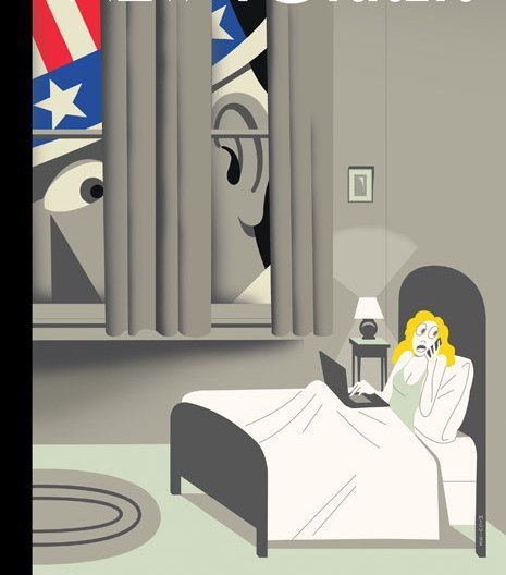 Uncle Sam is Watching You © Richard McGuire. Used with the artist's permission.