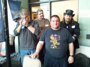 Conrad Zero and Author Friends at 2013 Bloomington Writers Festival