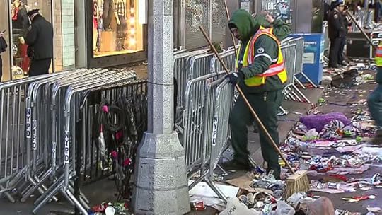 Time Square Clean up