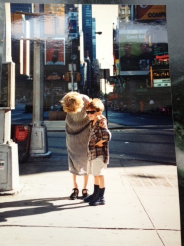 Henry in TImes Square, 1995