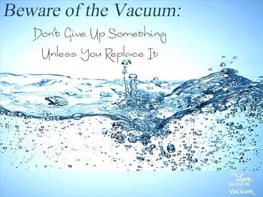 Beware of the Vacuum