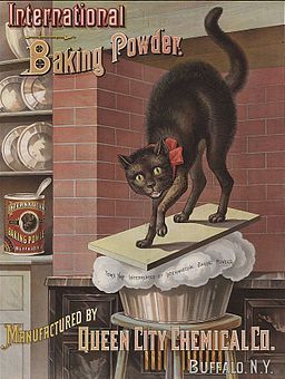 Baking powder advertisement 1885