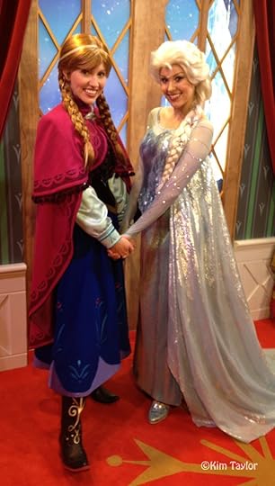 Anna and Elsa from Frozen