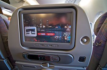 Entertainment Center im A380
