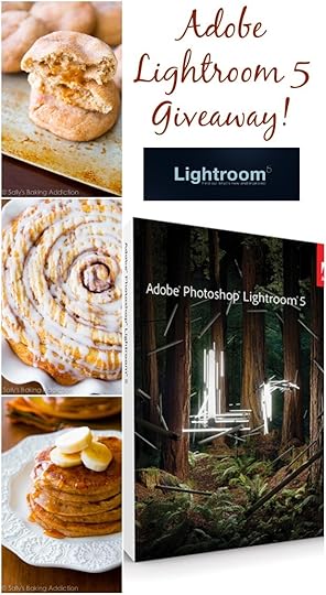 Adobe Photoshop Lightroom 5 photography editing software Giveaway on sallysbakingaddiction.com