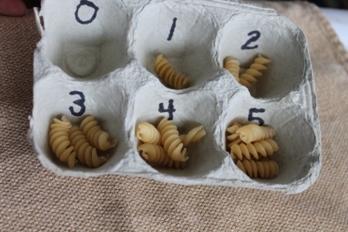 How to Reuse an Egg Carton - Counting Work