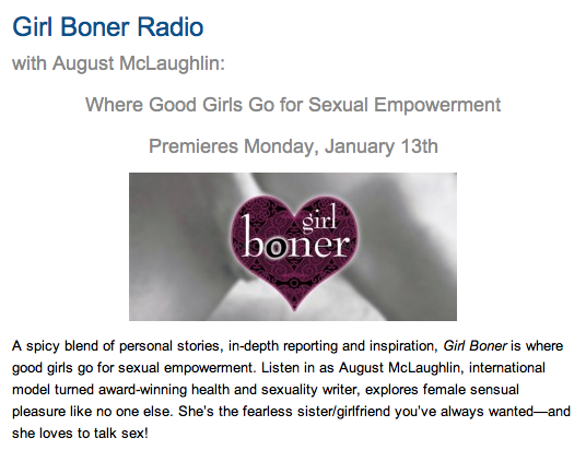Girl Boner Radio with August McLaughlin