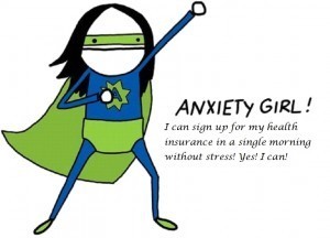 anxiety girl regence