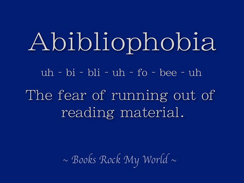 abibliphobia