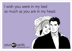 in my head in my bed