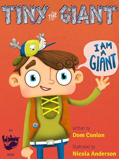 I AM A GIANT - cover illustration