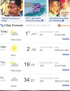 Thanks for the cheery headlines, weather.com!