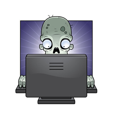 are we becoming zombies online