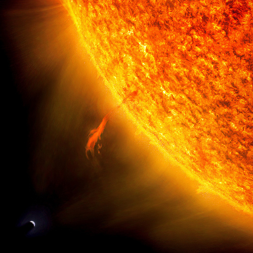 Prominence Earth