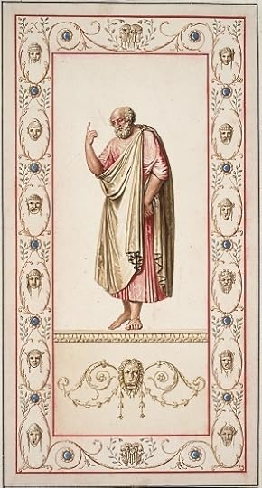 Philosopher: Engraving by Marco Carloni