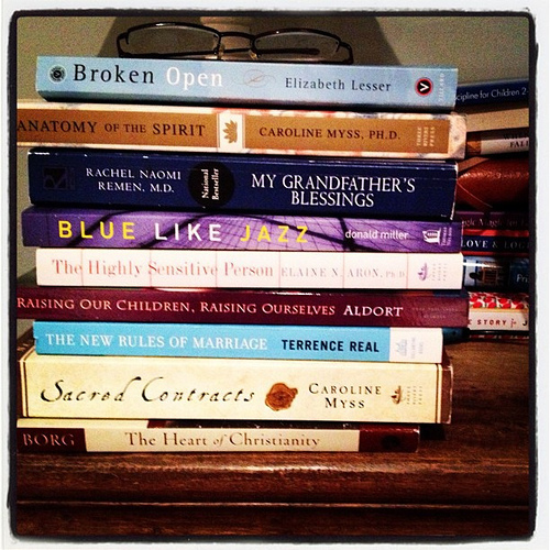 My companions as of late. Good heart opening reading.