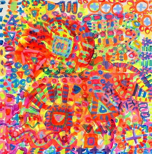 Universal laws, acrylic on canvas, 2012, 60 x 60 inch