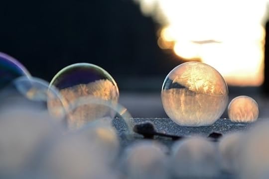 Frozen bubbles