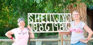 Here I am with Christina in Shell, WY during the 2011 Conga Rally
