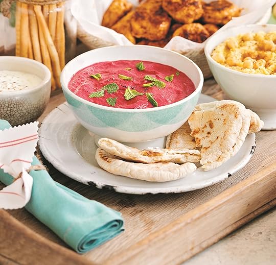 Speedy Beetroot Dip & Pitta Bread Recipe Made Peachy