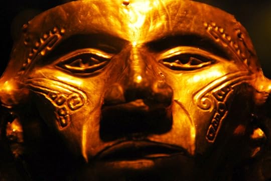 The ancient face of Tierradentro, Museo del Oro, Bogota, Colombia