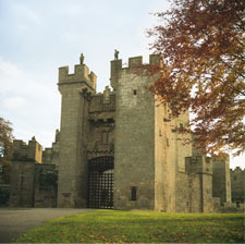 Approaching Raby Castle