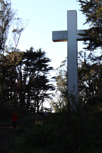 The Mount Davidson cross, San Francisco, 2014