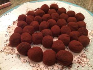 Bourbon truffles
